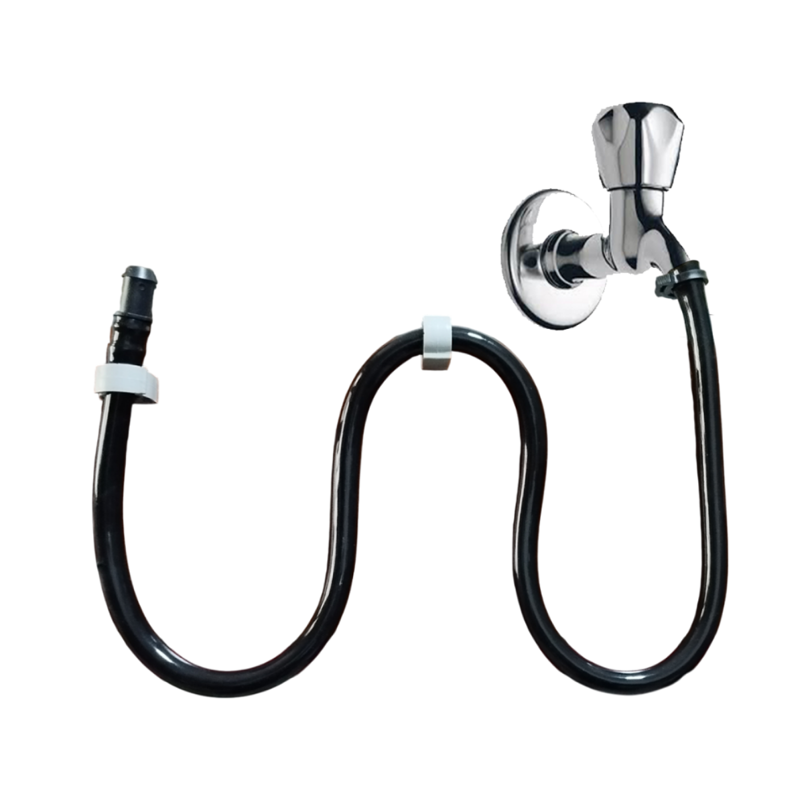 Plasyay Duvar Sabitlemeli Wc Taharet Hortumu Düz 100 Cm Setler