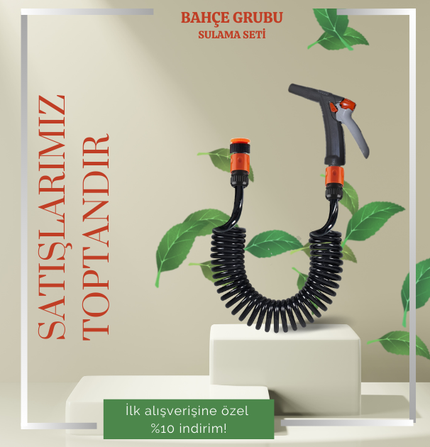 Toptan Bahçe Sulama Yıkama Setleri